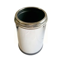 5 Lt Çemberli Çöp Kovası Paslanmaz 1 Adet 5 Lt Çemberli Çöp Kovası Paslanmaz 1 Adet