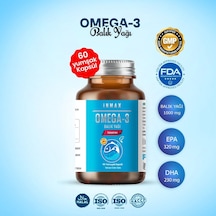 İnmax Omega 3 1000 Mg Balık Yağı 30 Kapsül