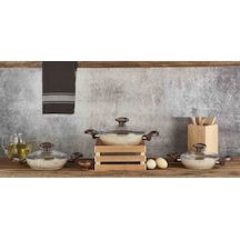 Falez Creamy 6 Parça Sahan Seti