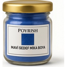 Mavi Sedef Mika Boya 10 Gr. Renksiz