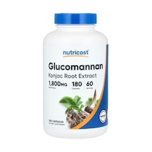 Nutricost Glucomannan 600 Mg 180 Kapsül