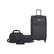 U.s. Polo. Assn. Unisex Büyük Boy Valiz Seti Plvlzseta24038173919 Siyah