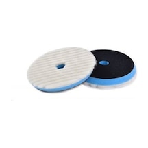 Shine Mate Knitted Wool Pad Mavi Agresif Pasta Keçesi 150/160Mm