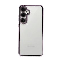 Samsung Galaxy Uyumlu  S24 Fe Kılıf Razer Lensli Silikon - Mor