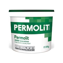 Permolit Süper Tavan Boyası Beyaz 17.5 KG