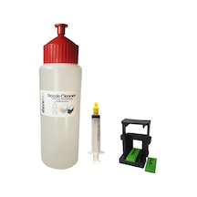 DURUINK HP (704) TIKALI KARTUŞ MÜREKKEP TEMİZLEME SOLÜSYONU 500ML+VAKUM APARATI NOZZLE CLEANER
