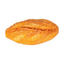Yapay Ekmek, Oval, Kahverengi - 18x10x6 Cm Çok Renkli
