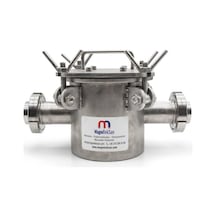 Manyetik Filtre - Dn50 Giriş Çıkışlı, Rakor Bağlantılı, Paslanmaz Ve Sızdırmaz, Gıdaya Uygun, Sertifikalı, Yerli Üretim
