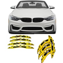 Bmw F30 ///m Sarı 17-18-19 Janta Uyumlu 4.lü Kaliper Kapagı