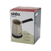Sinbo Scm-2975 Elektrikli Cezve Pls.türk Kahve Makine Çelik Gizli Rezistans700w 4 Fincan - 320mltak-çıkar Kulp Bx40 Çok Renkli