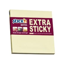 Hopax Stıckn Yapışkanlı Not Kağıdı Extra 90 Yp 76X76 Pastel Sarı