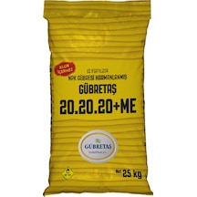 Gübretaş 20 20 20 + Me 25 Kg Damla Sulama Toz Gübre