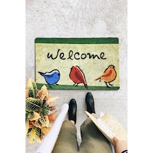 Chirp Birds Iç Ve Dış Kapıönü Paspasları Pvc Taban