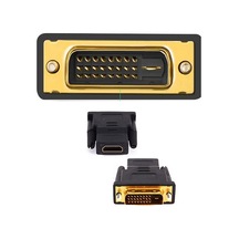 Hdmi Dişi To Dvi 24+1 Erkek Çevirici Aparat Dvi 25 Pin