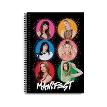 Manifest Defter A4 Spiralli 80 Yaprak Pp Kapak Çizgili Model 1 Çok Renkli