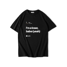 Brz Collectıon Brz Collection Unisex Oversize Loser - Tame Impala T-shirt Siyah