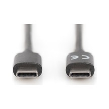 Ak-300138-010-s Usb Tip C Bağlantı Kablosu, Usb Tip C Erkek Usb 3.1 - Usb Tip C Erkek Usb 3.1 , 1 Metre, Awg 24/28, 2x Zırhlı, Ul, Nikel Kaplama, Siyah Renk