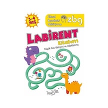 3 - 4 Yaş Labirent Kitabım - Küçük Kas Gelişimi ve Odaklanma - ZBG Zihinsel Becerilerimi Geliştiriyorum - Buçe Dayı - Kukla