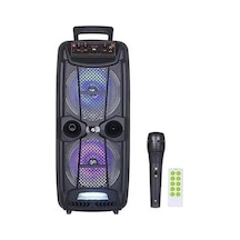 Kts-1743 Uzaktan Kumandalı Ve Mikrofonlu Karaoke Bluetooth Hoparlörü
