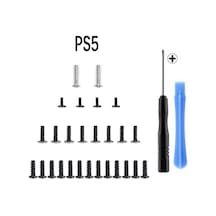 Playstation 5 Kol Tamir Vida Seti Tornavida Ayırıcı Ps5 Yedek Parça Siyah