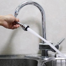 2 Fonksiyonlu Esnek  Musluk Başlığı Tasarruflu Perlatör