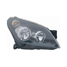 Tyc Sağ Far Astra H 03/04 Tanım Gw / Elektrikli H7 H1 Siyah Opl10as041 93178636 1216562 93190387