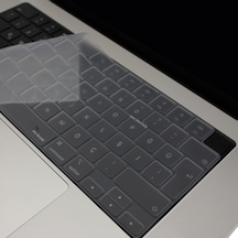 Macbook Türkçe Q Klavye Koruyucu Silikon Kılıf Kapak Macbook Air 13,6-15,3 Pro 14-16 İnç Uyumlu
