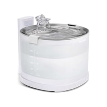 Cheerble E1+ Çelik Hazneli Şarjlı Otomatik Kedi Su Pınarı 22 X 20 X 18 2lt