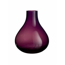 Paşabahçe Violet Bulb Vazo 22 Cm Mor El Yapımı