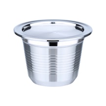 Mufunye Yeniden Kullanılabilir Paslanmaz Çelik Nespresso Kapsülü + Fırça Ve Kaşık Seti, Taze Kahve Keyfi