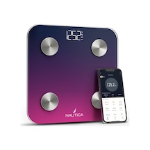 Nautica Gradient Collection Vücut Analizli Akıllı Bluetooth Tartı Baskü Navy Fuşya
