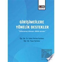 Girişimcilere Yönelik Destekler