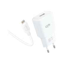 LinkTech T442e Strong Eco Şarj Aleti ve Lightning Kablo Set 2.1A