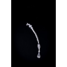 Encili Silver 925 Ayar Gümüş Tekli Kral Zincir Motif Uç Detaylı Tesbih Püskülü