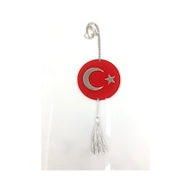 Appcity Türk Bayrağı Pleksi Dikiz Aynası Süsü (Kabartmalı Tasarım (394324413)