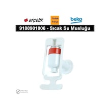 Arçelik Beko Altus Uyumlu Su Sebili Musluğu Kırmızı Musluk 9180901006