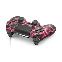 Gamepad Ps4 Uyumlu - Kırmızı Siyah Nd400p