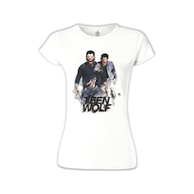 Teen Wolf - Lose Your Mind Beyaz Kadın Tshirt 001