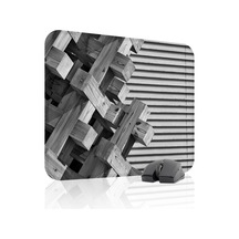 Brütalist Tarz Kaymaz Dikişli Kauçuk Oyuncu Mousepad V2 - 48x40 Xl Gaming Mouse Pad Fare Altlığı