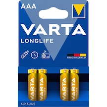 Pil Aaa İnce Kalem Alkalin 4 Adet Varta