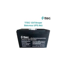 Ttec 12 Volt 7 A Akü -12V 7 Ah UPS Plus Akü 2024 Üretim