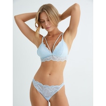 Koton Brief Külot Dantelli Normal Bel Mavi 3slk30161mk 3SLK30161MK651 Mavi