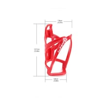 Siyah Yol Dağ Bisikleti Şişe Rafı Hafif Pc Plastik Şişe Tutucu Kafes Bisiklet Su Bardağı Rafı Açık Bisiklet Aksesuarları Siyah