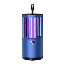 Dianziye Ev İçin Usb Elektrikli Sinek Öldürücü - 360 Işık Çekimli, Turbo Vantilatörlü Ve Yüksek Gerilimli - Mavi