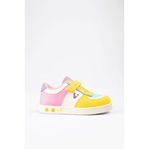 Vicco Sam Işıklı Kız Okul Öncesi Sarı Sneaker