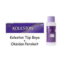 Koleston Tüp Boya 50 Ml - 3.66 Patlıcan Moru + 20 Vol Oksidan Peroksit