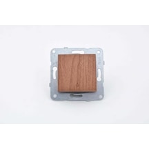 Viko Artline Novella Ceviz Light Anahtarı Çerçevesiz - 92615103