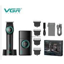 Smpkozmetik Vgr V-977 & V-377 Profesyonel Saç, Sakal Ve Günlük Tıraş Seti