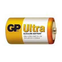 Gp 1.5 V Alkalıne Kalem Pil D Kalın Tip 34.2 61.5 Mm Lr20