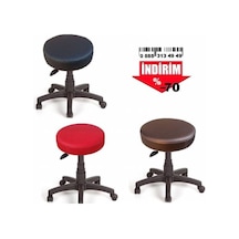 Depolife Silinebilir Deri Döşeme Konforlu Ofis Büro Bilgiyayar Taburesi Te (299972296)